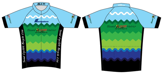 Sound Cyclists Bloomin' Metric Cycling Jersey