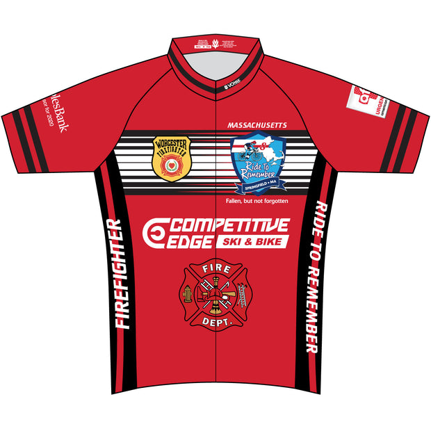 2020 Ride to Remember Fire Short Sleeve Jersey