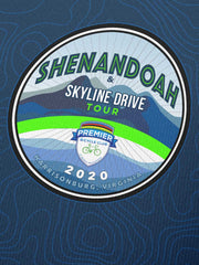 2020 Shenandoah Skyline Drive Tour Short Sleeve Tech Tee