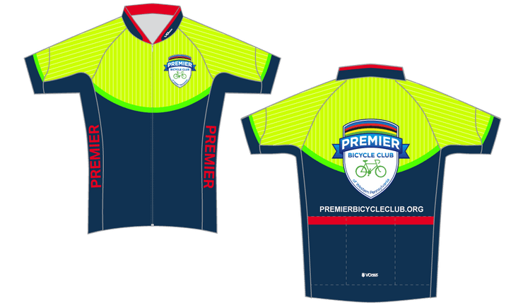 PRO-CUT Premier Bicycle Club Short Sleeve Pro 2019 Cycling Jersey