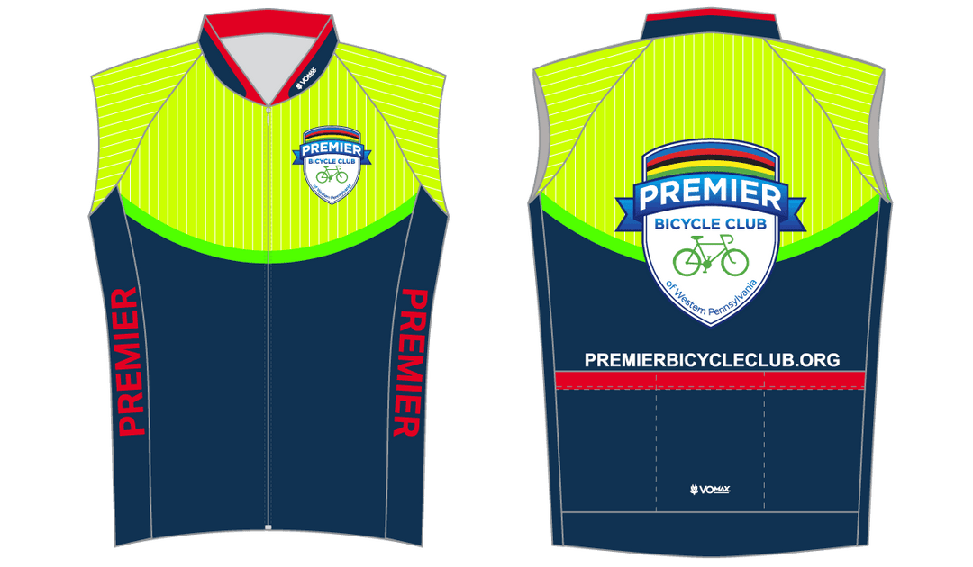 Premier Bicycle Club Race Cut Sleeveless Cycling Jersey