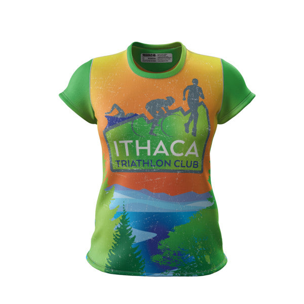 Ithaca Triathlon Club + Womens Short Sleeve REC T Elite