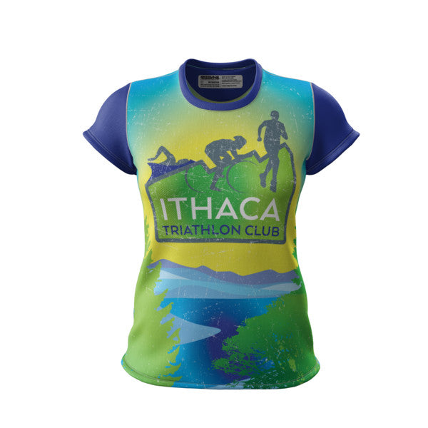 Ithaca Triathlon Club + Womens Short Sleeve REC T Elite