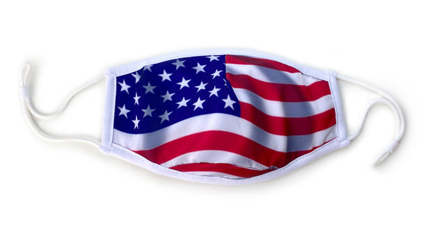 3-Layer Face Mask – American Flag