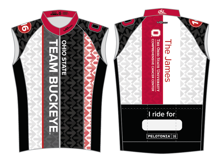 Team Buckeye Classic Sleeveless Cycling Jersey- Men