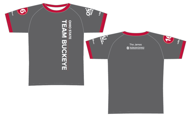 Team Buckeye Lightweight Performance Tech Tee- Women