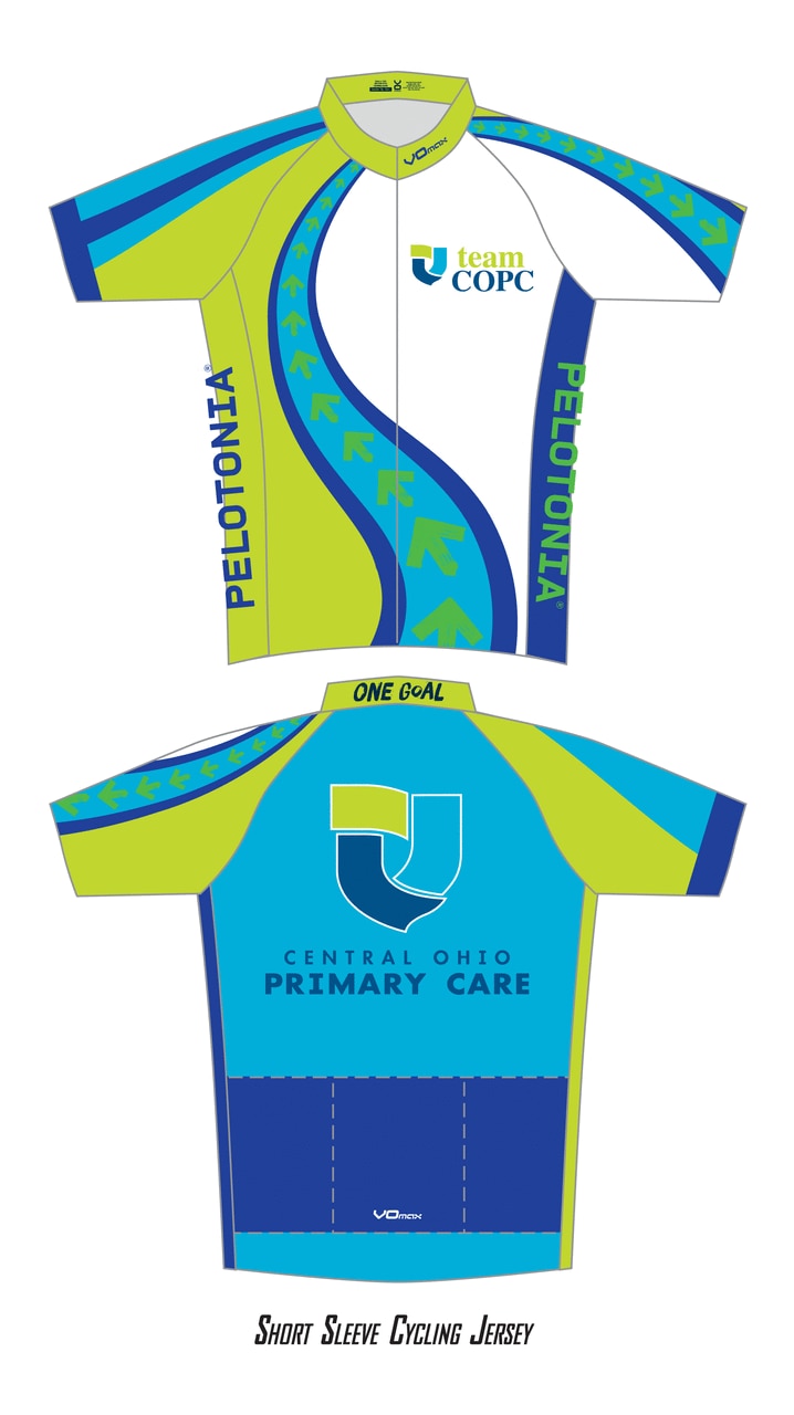 teamCOPC Club Cut Short Sleeve Cycling Jersey