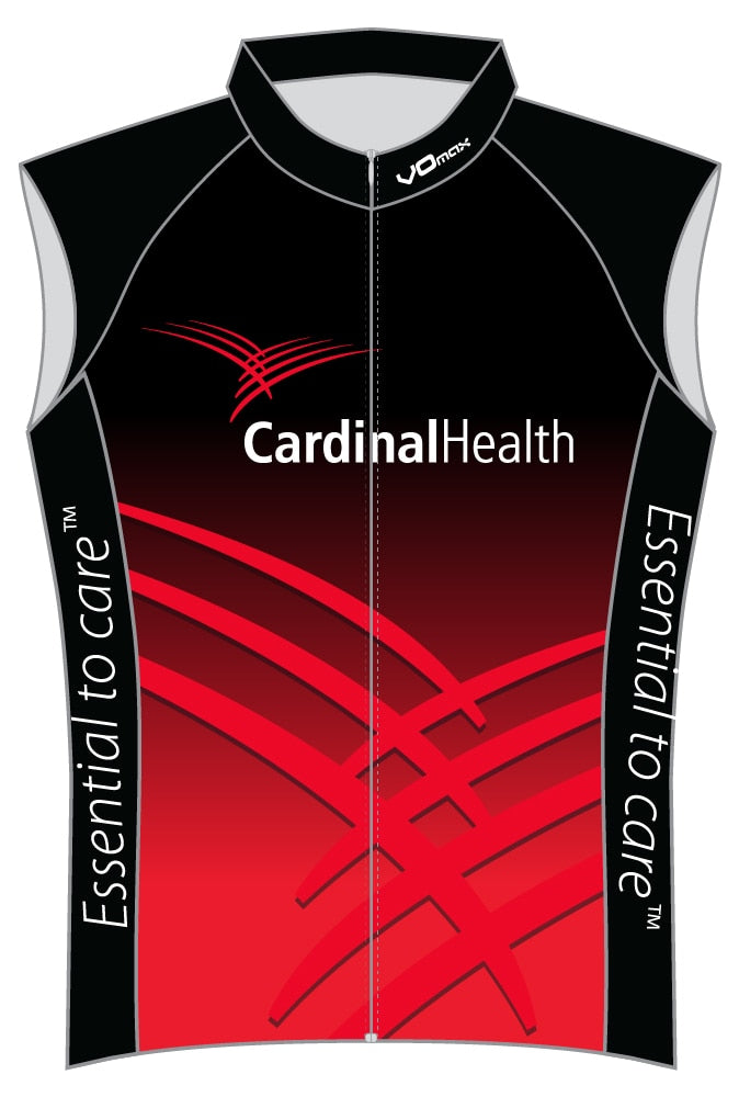 Cardinal Health Sleeveless Classic Cycling Club Jersey