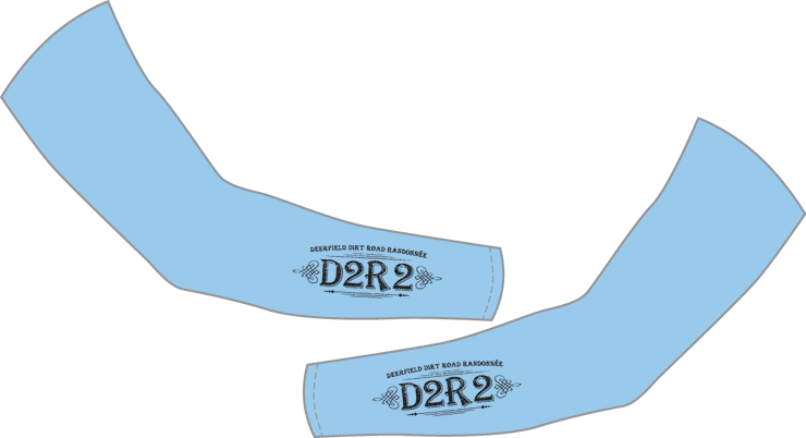 D2R2 Arm Warmers-Blue