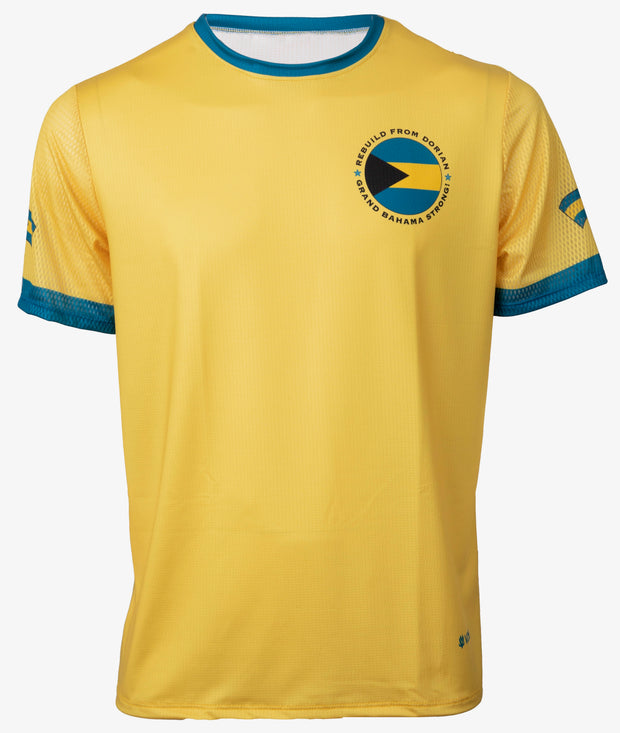 Hurricane Dorian Yellow Tech Tee