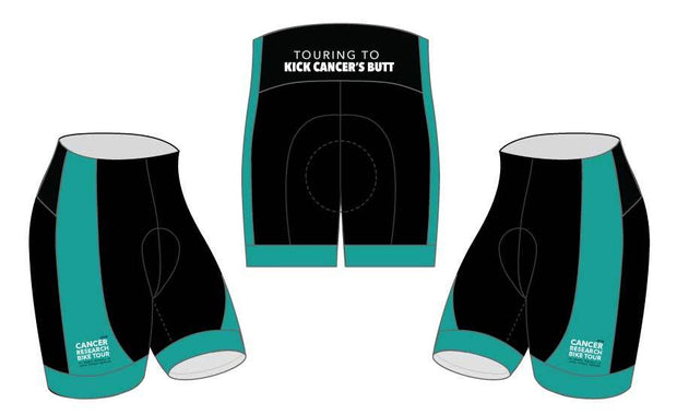 Cancer Research Bike Tour's Supporter Cycling Shorts