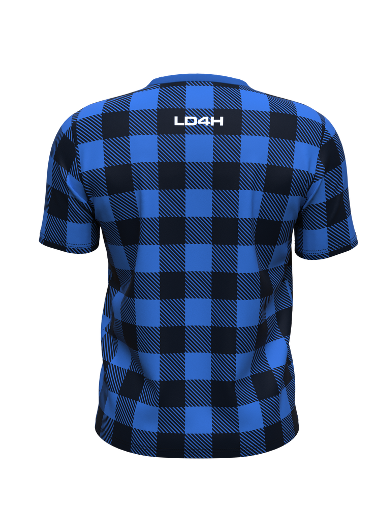 LD4H Lumberjack Short Sleeve Tech Tee - Blue