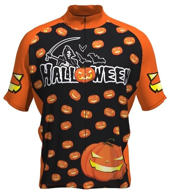 Halloween Pumpkins Cycling Jersey