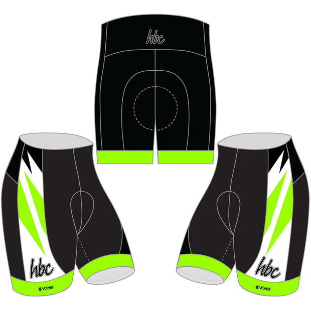 2020 HBC Club Cycling Shorts - Green