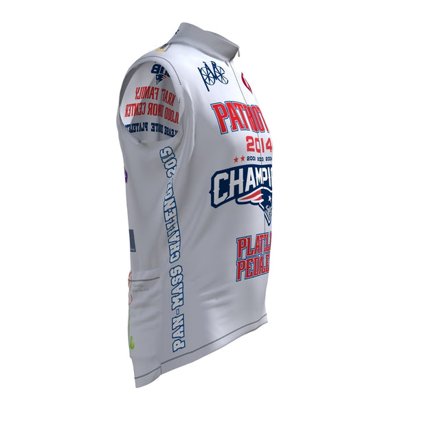 Patriot Platelet Pedalers Club Cut Sleeveless Cycling Jersey