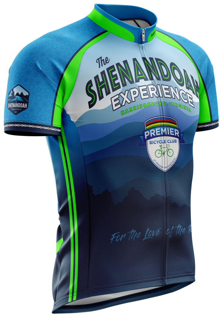 2021 Shenandoah Experience Elite Cut Short Sleeve Cycling Jersey