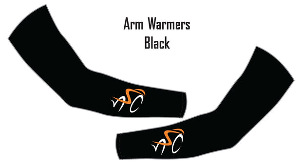North Shore Cyclists Black Arm Warmers
