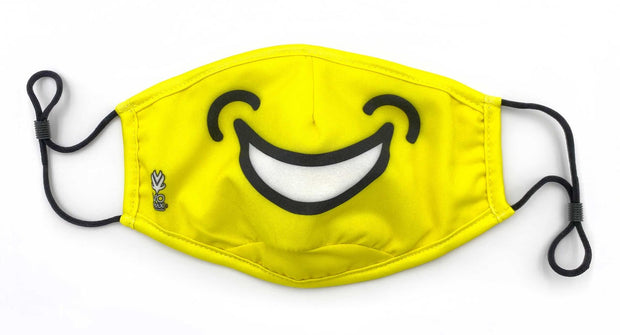 3-Layer Face Mask – Smiley