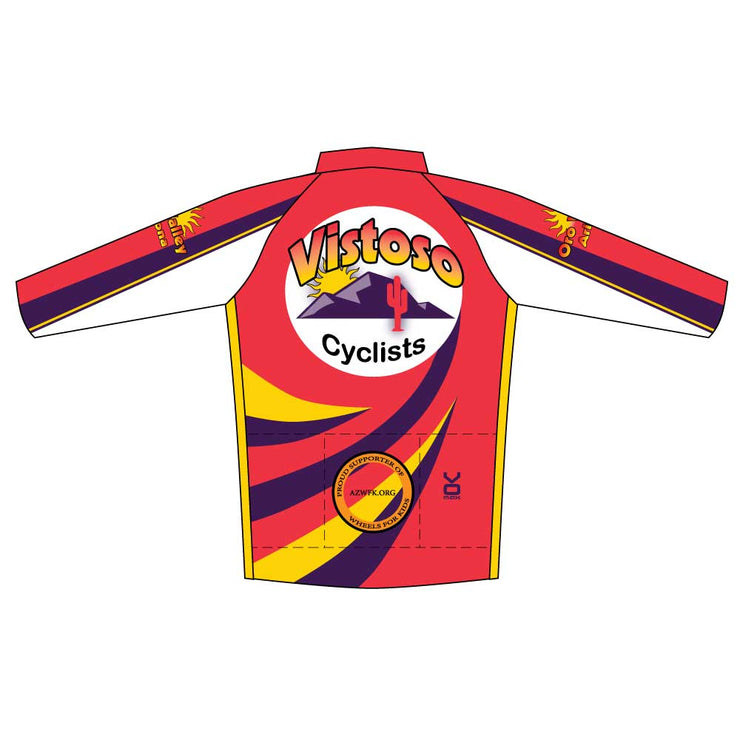 Vistoso Men's Race Cut Long Sleeve Cycling Jersey
