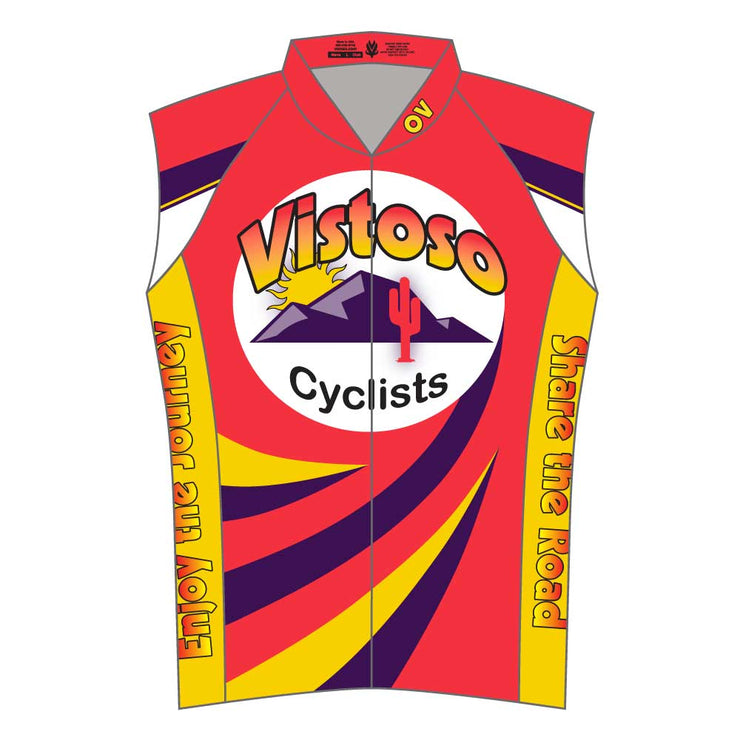 Vistoso Club Cut Sleeveless Cycling Jersey