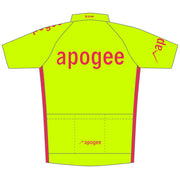 Apogee Adventures Hi-Vis RACE Cut Short Sleeve Cycling Jersey