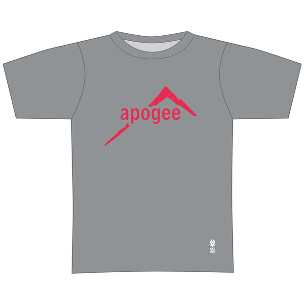 Apogee Adventures Short Sleeve Tech Tee Elite - Gray