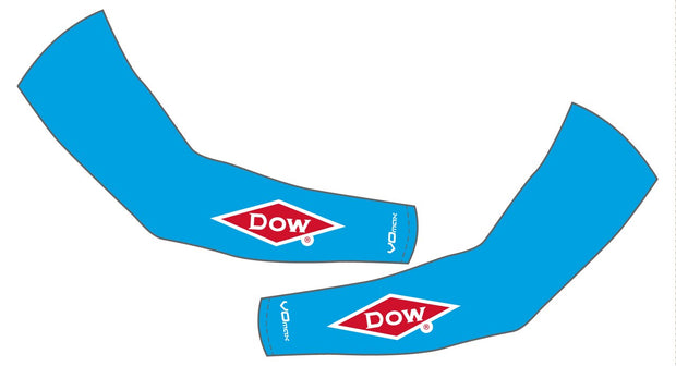 Team Dow Michigan Arm Warmers-Blue
