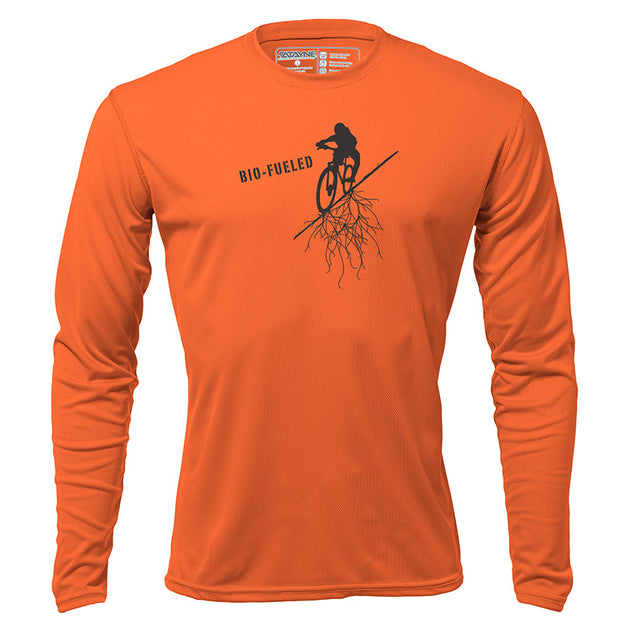 Bio-Fueled Rider + Mens Long Sleeve REC T