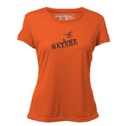 Ride with Nature + Womens Short Sleeve REC T