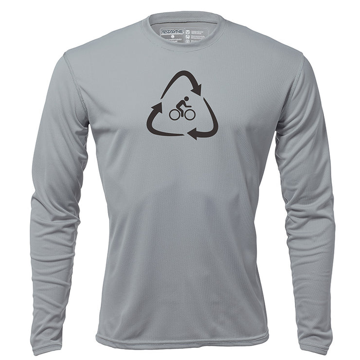 Recycled Rider + Mens Long Sleeve REC T