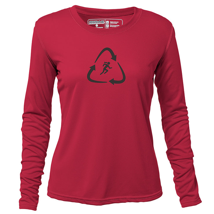 Recycled Runner + Womens Long Sleeve REC T