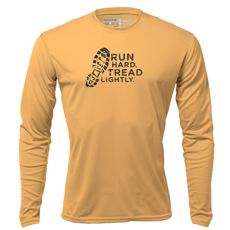Run Hard Tread Lightly + Mens Long Sleeve REC T