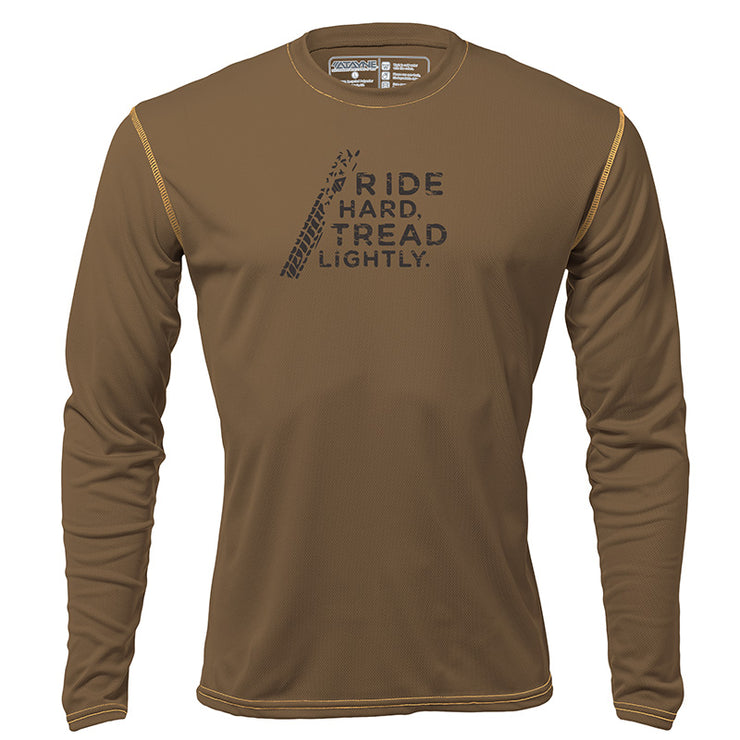Ride Hard Tread Lightly + Mens Long Sleeve REC T