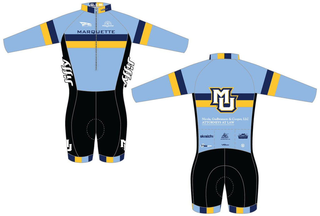 Marquette University Golden Eagles Cycling Jersey