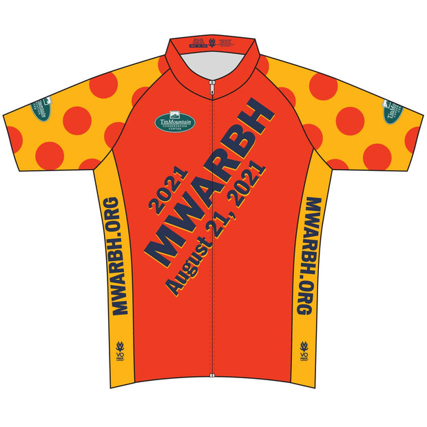 MWARBH 2021 "Date" Race Cut Short Sleeve Cycling Jersey - Orange