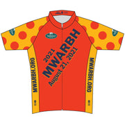 MWARBH 2021 "Date" Elite Cut Short Sleeve Cycling Jersey - Orange