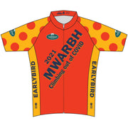 MWARBH Early Bird 2021 Elite Cut Short Sleeve Cycling Jersey - Orange