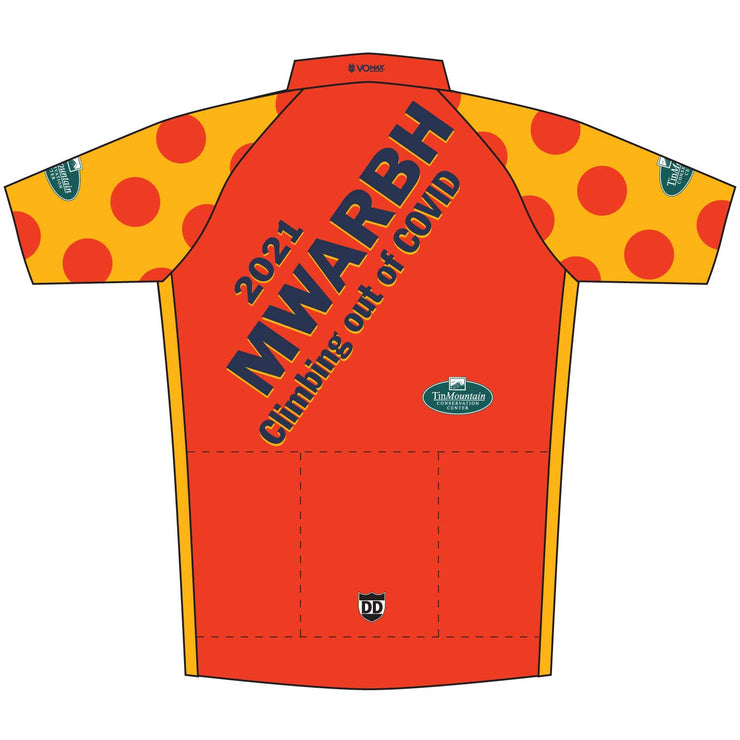 MWARBH 2021 Early Bird Race Cut Short Sleeve Cycling Jersey - Orange