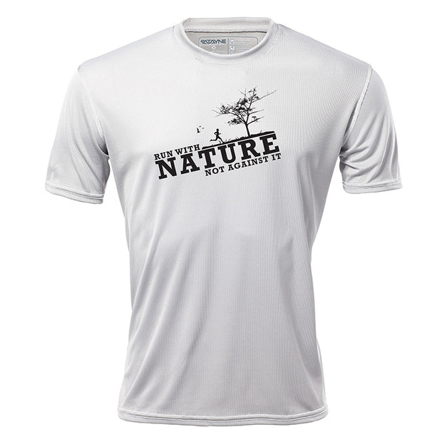 Run with Nature + Mens Short Sleeve REC T