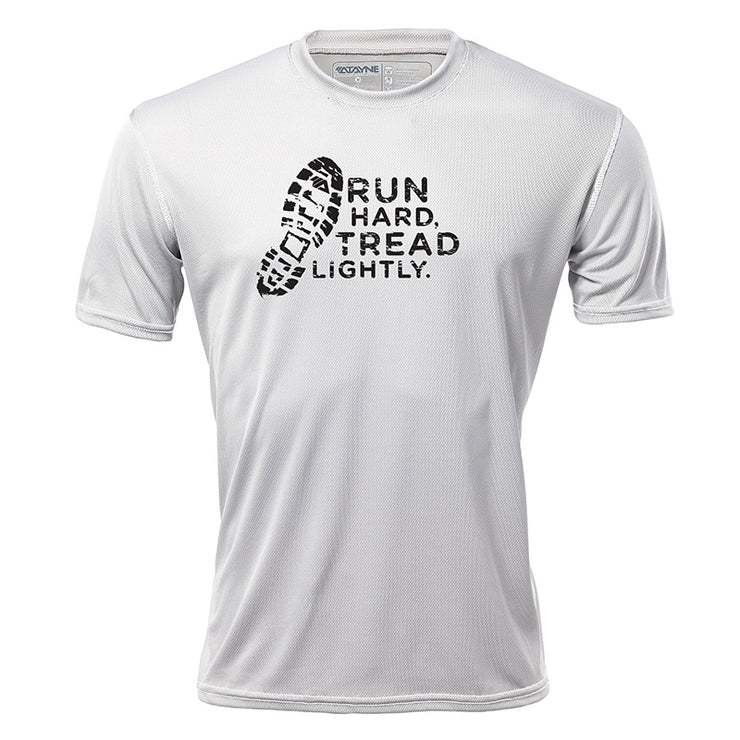 Run Hard Tread Lightly + Mens Short Sleeve REC T
