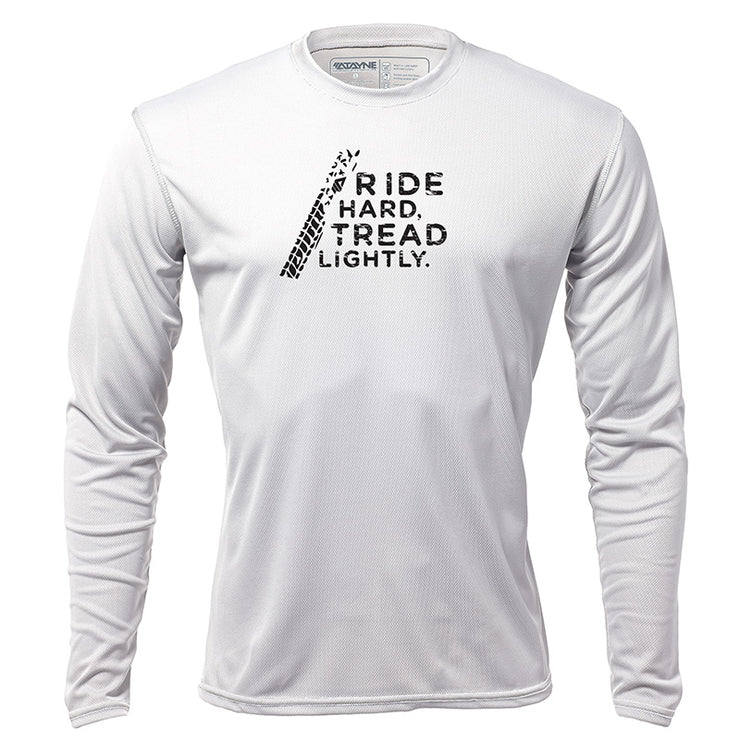 Ride Hard Tread Lightly + Mens Long Sleeve REC T