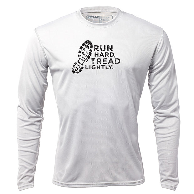 Run Hard Tread Lightly + Mens Long Sleeve REC T