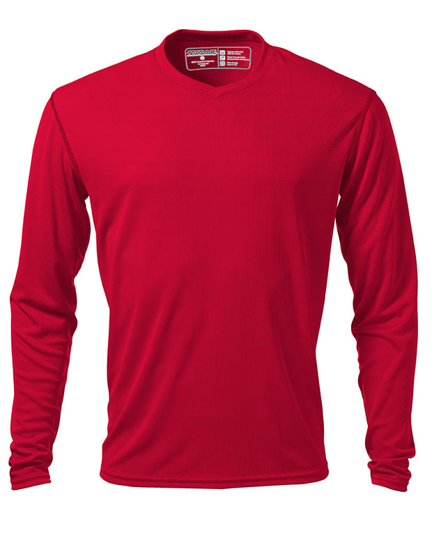 Men's Long Sleeve REC T V-Neck