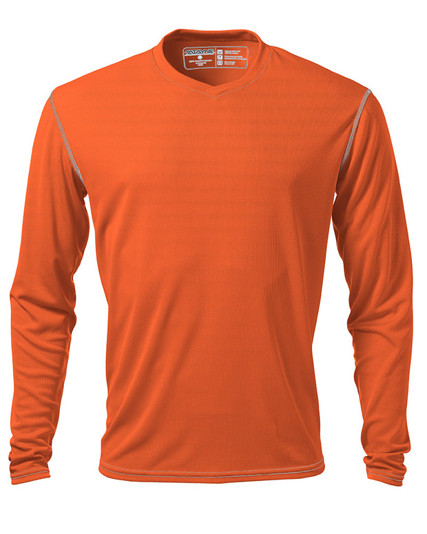 Men's Long Sleeve REC T V-Neck