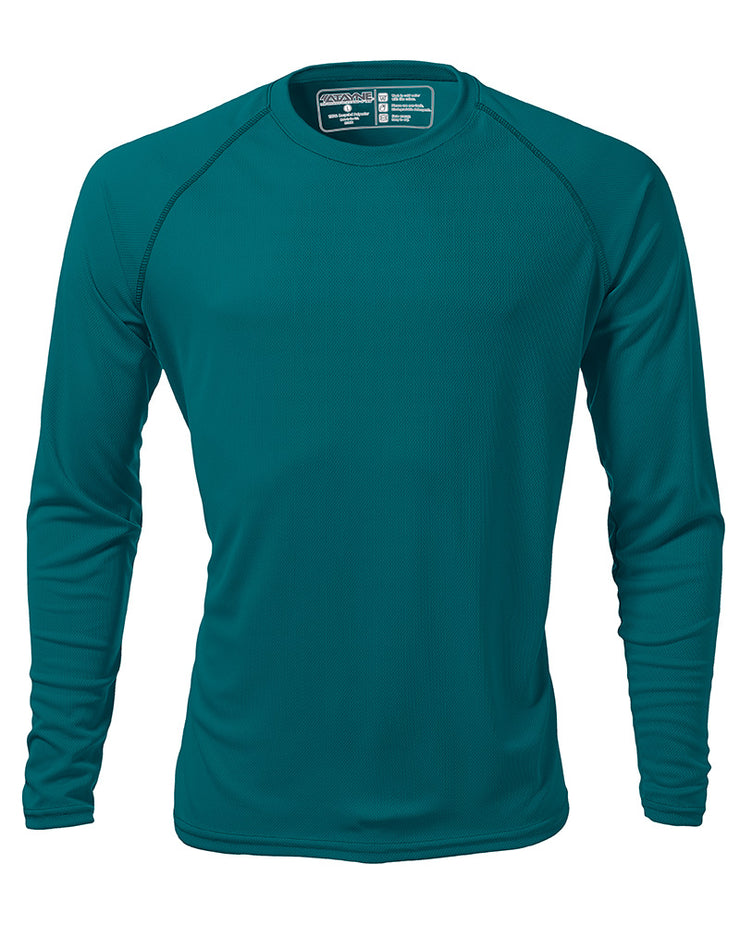 Men's Long Sleeve Raglan REC T Crew Neck