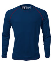 Men's Long Sleeve Raglan REC T Crew Neck