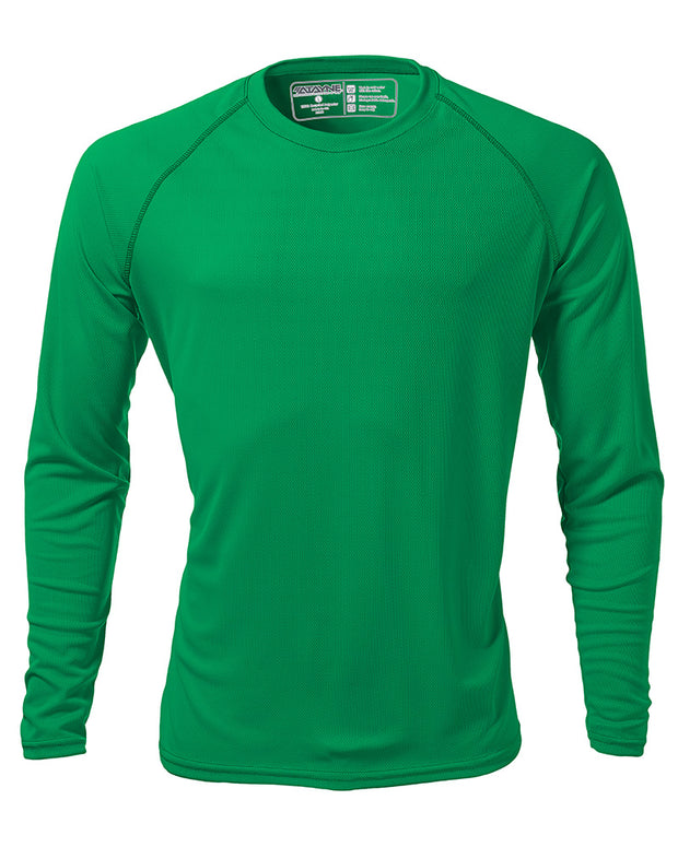 Men's Long Sleeve Raglan REC T Crew Neck