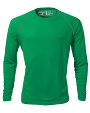 Men's Long Sleeve Raglan REC T Crew Neck