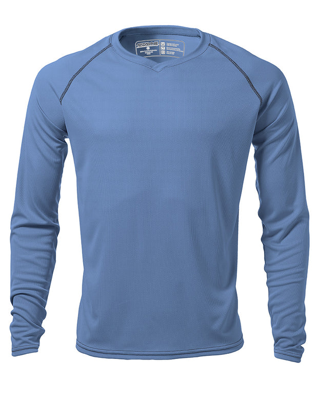 Men's Long Sleeve Raglan REC T V-Neck