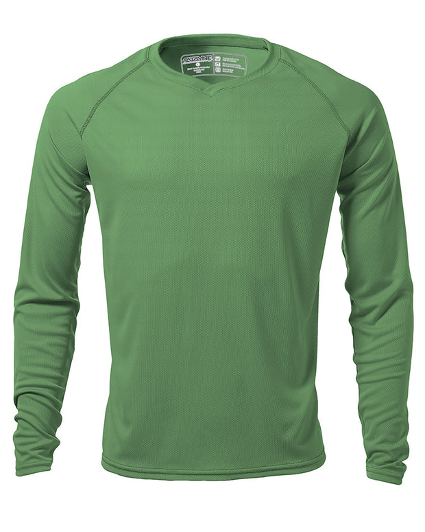 Men's Long Sleeve Raglan REC T V-Neck